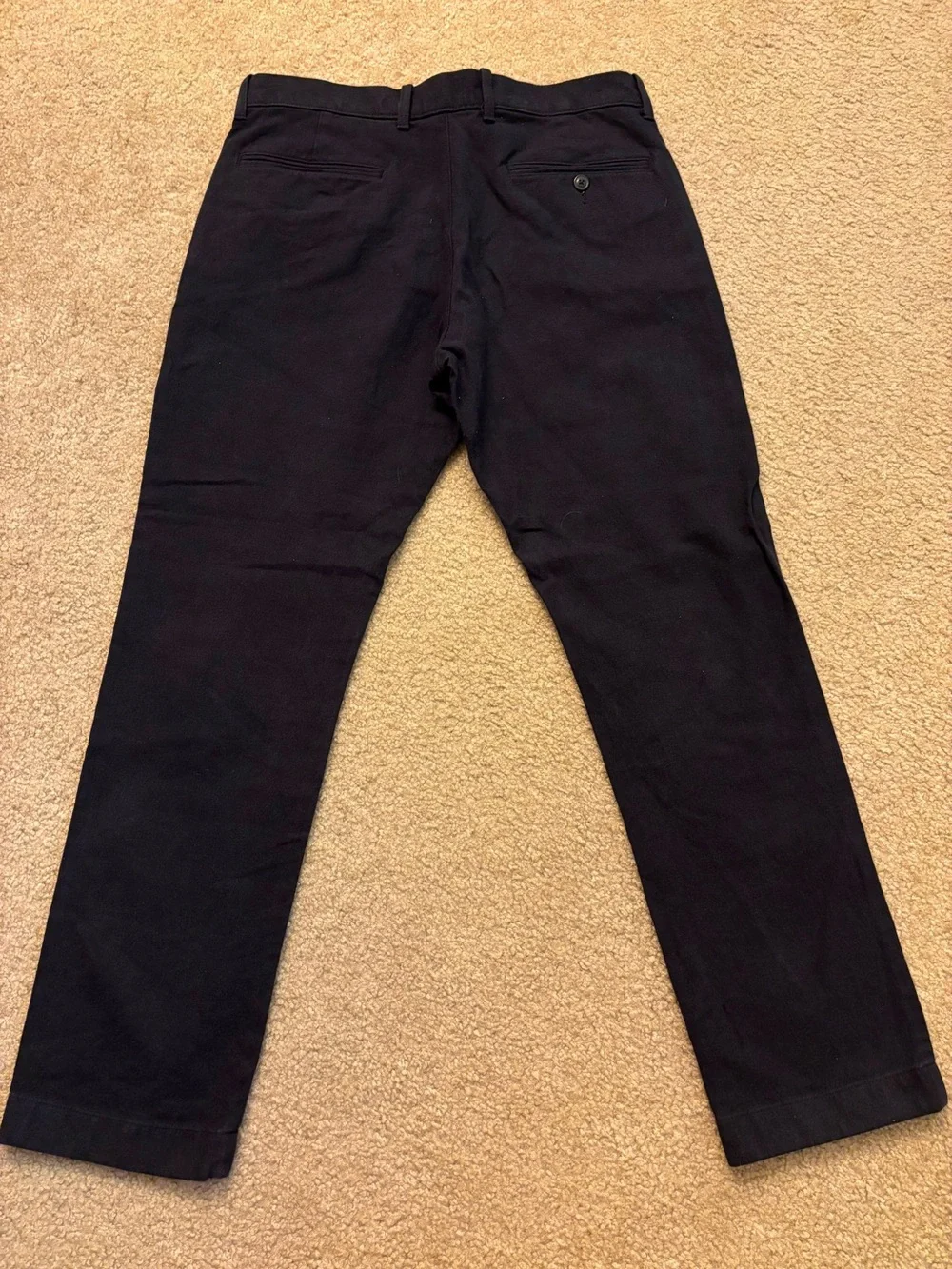 J. Crew 770 Straight Chinos in Navy Blue
